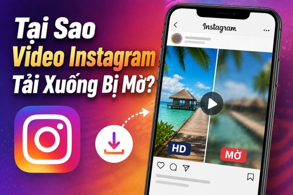 Tại Sao Video Instagram Tải Xuống Bị Mờ?